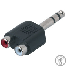 Переходник GEWA 191.620 Adapter 2xRCA - Stereo Jack 6,3 Переходник GEWA 191.620 Adapter 2xRCA - Stereo Jack 6,3