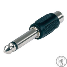 Перехідник GEWA 191.607 Adapter RCA - Mono Jack 6,3 mm Перехідник GEWA 191.607 Adapter RCA - Mono Jack 6,3 mm