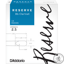 D`ADDARIO DCR1025 Reserve Bb Clarinet #2.5 - 10 Box