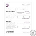 Тростини D`ADDARIO DCT1025 Reserve Classic Bb Clarinet #2.5 - 10 Box