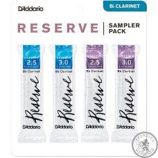 Тростини D`ADDARIO Reserve Reed Sampler Pack Filed - Bb Clarinet # 2.5 / 3.0 Тростини D`ADDARIO Reserve Reed Sampler Pack Filed - Bb Clarinet # 2.5 / 3.0