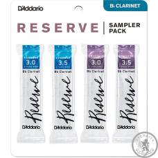 Тростини D`ADDARIO Reserve Reed Sampler Pack Filed - Bb Clarinet # 3.0 / 3.5 Тростини D`ADDARIO Reserve Reed Sampler Pack Filed - Bb Clarinet # 3.0 / 3.5