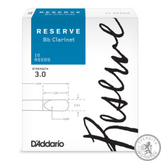 Тростини D`ADDARIO DCR1030 Reserve Bb Clarinet #3.0 - 10 Box