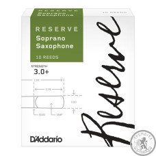 Тростини D`ADDARIO Reserve - Soprano Sax # 3.0 + - 10 Box Тростини D`ADDARIO Reserve - Soprano Sax # 3.0 + - 10 Box