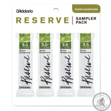 Тростини D`ADDARIO Reserve - Tenor Sax Reed Sampler Pack # 3.0 / 3.0 + / 3.5 Тростини D`ADDARIO Reserve - Tenor Sax Reed Sampler Pack # 3.0 / 3.0 + / 3.5