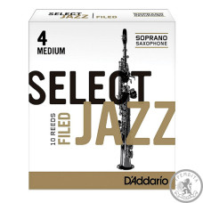 Тростини D`ADDARIO Select Jazz - Soprano Sax 4M - 10 Box Тростини D`ADDARIO Select Jazz - Soprano Sax 4M - 10 Box