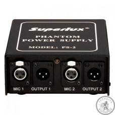 Источник фантомного питания SUPERLUX PS2A Источник фантомного питания SUPERLUX PS2A