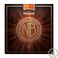 Струны для Акустической гитары D'ADDARIO NB1047 NICKEL BRONZE EXTRA LIGHT (10-47) Струны для Акустической гитары D'ADDARIO NB1047 NICKEL BRONZE EXTRA LIGHT (10-47)