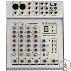 Мікшерний Пульт SOUNDKING SKAS602D Мікшерний Пульт SOUNDKING SKAS602D