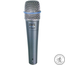 Shure BETA57A мікрофон динамічний, для електро- та акустичних інструментів Shure BETA57A мікрофон динамічний, для електро- та акустичних інструментів