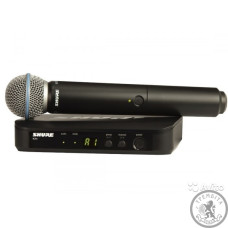 Shure BLX2B58 микрофон BETA58 с ручным беспроводным передатчиком Shure BLX2B58 микрофон BETA58 с ручным беспроводным передатчиком
