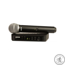 Shure BLX24REB58 система беспроводная вокальная с микрофоном BETA58 Shure BLX24REB58 система беспроводная вокальная с микрофоном BETA58
