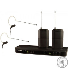 Shure BLX188EMX53 система беспроводная двухканальная с двумя головные микрофонами МХ153 Shure BLX188EMX53 система беспроводная двухканальная с двумя головные микрофонами МХ153