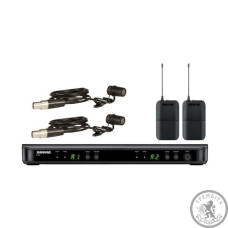 Shure BLX188EW85 система беспроводная двухканальная с двумя петличный микрофон WL185 Shure BLX188EW85 система беспроводная двухканальная с двумя петличный микрофон WL185