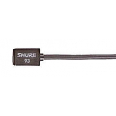 Мікрофон субмініатюрний, конденсаторний, чорний, кабель 1,2 м Shure WL93 