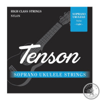 Струны для укулеле сопрано Tenson Black Nylon Light