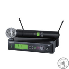 Shure SLX2SM58R5 передатчик беспроводной ручной с микрофонной головкой SM58 Shure SLX2SM58R5 передатчик беспроводной ручной с микрофонной головкой SM58