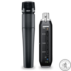 Shure SM57X2u мікрофон SM57LCE з XLR-USB адаптером для цифрового запису Shure SM57X2u мікрофон SM57LCE з XLR-USB адаптером для цифрового запису