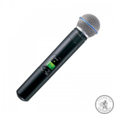 Shure SLX2BETA58R5 передатчик беспроводной ручной с микрофонной головкой BETA58 Shure SLX2BETA58R5 передатчик беспроводной ручной с микрофонной головкой BETA58
