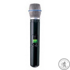 Shure SLX2BETA87CR5 передатчик беспроводной ручной с микрофонной головкой BETA87C Shure SLX2BETA87CR5 передатчик беспроводной ручной с микрофонной головкой BETA87C