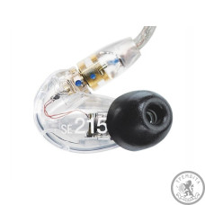 Shure SE215CLLEFT високоякісний звукоізолюючий міні навушник, лівий, прозорий Shure SE215CLLEFT високоякісний звукоізолюючий міні навушник, лівий, прозорий