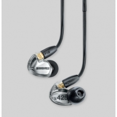 Shure SE425V високоякісні звукоізолюючі міні навушники, колір: срібний металік Shure SE425V високоякісні звукоізолюючі міні навушники, колір: срібний металік