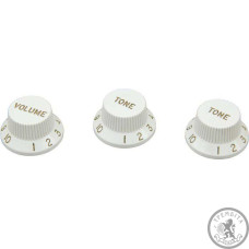 Ручка пластиковая для казнь (комплект) DiMarzio DM2111 White Ручка пластиковая для казнь (комплект) DiMarzio DM2111 White