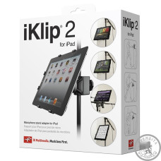 Адаптер-держатель для микрофонной стойки iPad IK MULTIMEDIA iKLIP2 Адаптер-держатель для микрофонной стойки iPad IK MULTIMEDIA iKLIP2