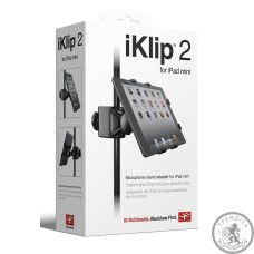 Адаптер-тримач для установки iPad mini на мікрофонну стійку IK MULTIMEDIA iKLIP2 Mini Адаптер-тримач для установки iPad mini на мікрофонну стійку IK MULTIMEDIA iKLIP2 Mini