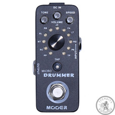 Драм-машина педаль MOOER Micro Drummer Драм-машина педаль MOOER Micro Drummer