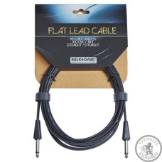 Інструментальный кабель (готовый) Джек-джек RockCable RBO CAB FL 300 BLK SS 3м Інструментальный кабель (готовый) Джек-джек RockCable RBO CAB FL 300 BLK SS 3м