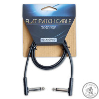 Патч-кабель Джек (угол) джек (угол) RockBoard RBOCABPC F60 BLK FLAT PATCH CABLE
