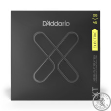 Струны для электрогитары D’ADDARIO XTE0946 XT ELECTRIC NICKEL PLATED STEEL SUPER LIGHT TOP / REGULAR BOTTOM (09-46)