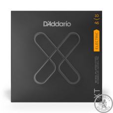Струны для электрогитары D’ADDARIO XTE1046 XT ELECTRIC NICKEL PLATED STEEL REGULAR LIGHT (10-46)