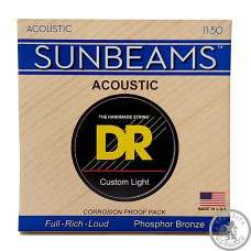 Струни для акустичної гітари DR RCA-11 SUNBEAM PHOSPHOR BRONZE - CUSTOM LIGHT (11-50)