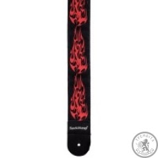 Ремень гитарный ROCKBAG NB1CE FIRE G Ремень гитарный ROCKBAG NB1CE FIRE G