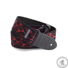 Ремень для гитары DUNLOP D3811 RD FLAMBE RED Ремень для гитары DUNLOP D3811 RD FLAMBE RED