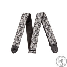 Ремень гитарный FENDER 2 & quot; Festival Hootenanny Strap, Grey / Black Ремень гитарный FENDER 2 & quot; Festival Hootenanny Strap, Grey / Black