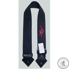 Ремень для гитары EXITO BS-50 FLAME & amp; RED Ремень для гитары EXITO BS-50 FLAME & amp; RED