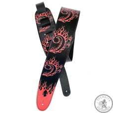 Ремень Гитарный PLANET WAVES PW25LHR05 Hot Rod Collection - Bass Clef Ремень Гитарный PLANET WAVES PW25LHR05 Hot Rod Collection - Bass Clef