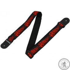 Ремень гитарный ROCKBAG NB1CE FLAMBE G Ремень гитарный ROCKBAG NB1CE FLAMBE G