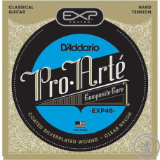 Струны для Классической гитары D'ADDARIO EXP46 EXP COATED CLASSICAL HARD TENSION Струны для Классической гитары D'ADDARIO EXP46 EXP COATED CLASSICAL HARD TENSION