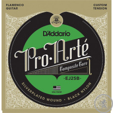Струни для Класичної гітари D’ADDARIO EJ25B PRO-ARTE COMPOSITE FLAMENCO BLACK NYLON Струни для Класичної гітари D’ADDARIO EJ25B PRO-ARTE COMPOSITE FLAMENCO BLACK NYLON