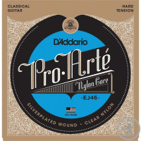 Струны для классической гитары D’ADDARIO EJ46 PRO-ARTE HARD TENSION
