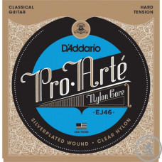 Струны для классической гитары D’ADDARIO EJ46 PRO-ARTE HARD TENSION Струны для классической гитары D’ADDARIO EJ46 PRO-ARTE HARD TENSION