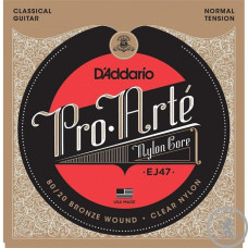 Струни для Класичної гітари D’ADDARIO EJ47 PRO-ARTE 80/20 BRONZE WOUND NORMAL TENSION