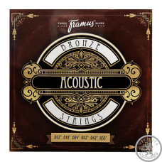 Струны для акустической гитары FRAMUS 48220 BRONZE MEDIUM (12-53) Струны для акустической гитары FRAMUS 48220 BRONZE MEDIUM (12-53)