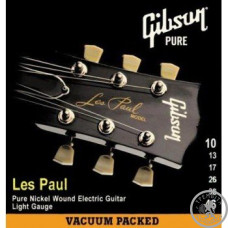 Стуны для Электрогитары GIBSON SEG-LP10 LES PAUL PURE NICKEL WOUND .010-.046 Стуны для Электрогитары GIBSON SEG-LP10 LES PAUL PURE NICKEL WOUND .010-.046