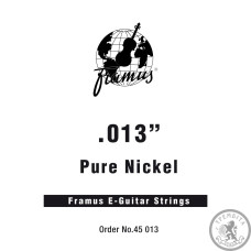 Струна для электрогитары FRAMUS 45013 NICKELPLATED STEEL 013 Струна для электрогитары FRAMUS 45013 NICKELPLATED STEEL 013