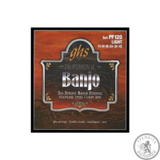 Струны GHS PF120 для 6-стр. банджо L11 L14 L18 LW24 LW34 LW42